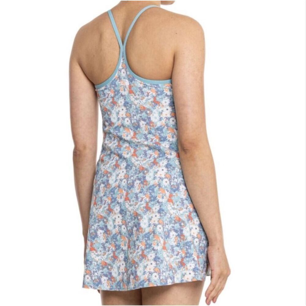 North Face Arque Hike Tennis Skort Dress Reef Water Wild Daisy Print Size Small - Picture 3 of 14
